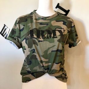 Army camo shirt